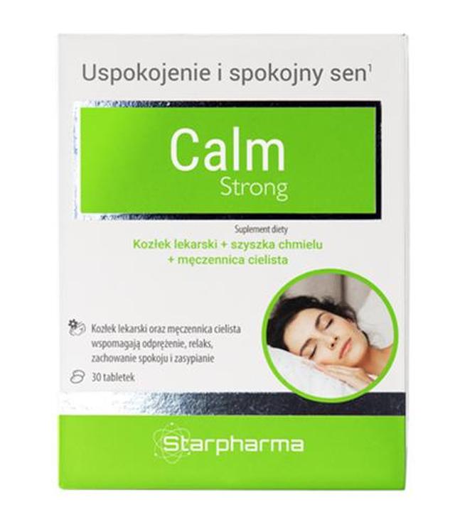 Starpharma Calm Strong - 30 tabl. - cena, opinie, właściwości