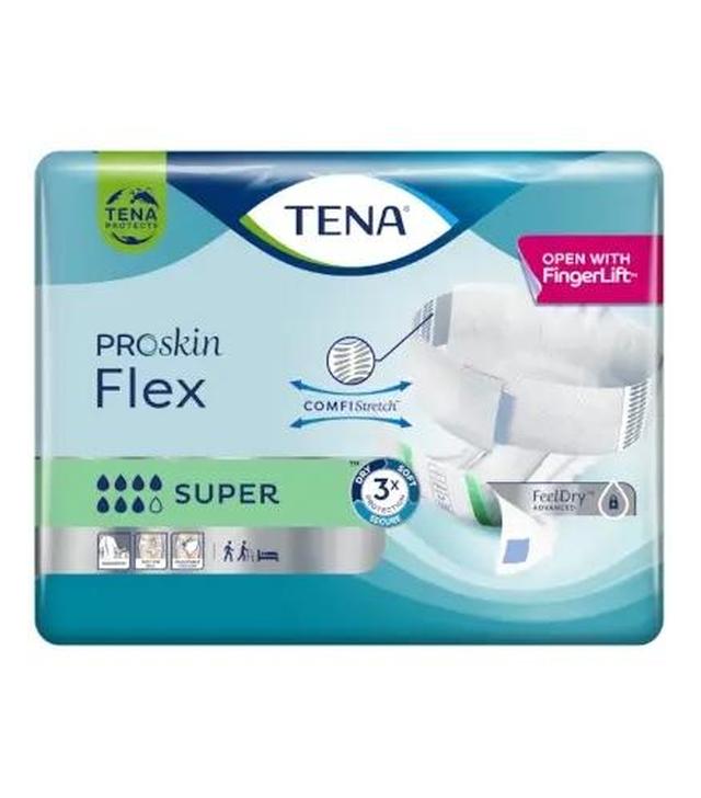 Tena Pieluchomajtki ProSkin Flex M Super, 30 sztuk