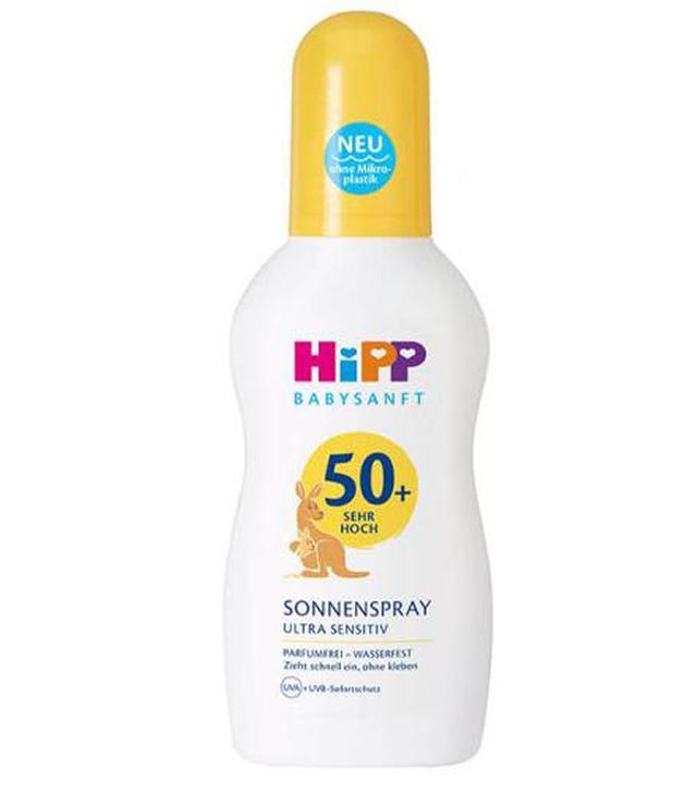 Hipp Babysanft Balsam ochronny w sprayu na słońce SPF50 - 150 ml - cena, opinie, wskazania