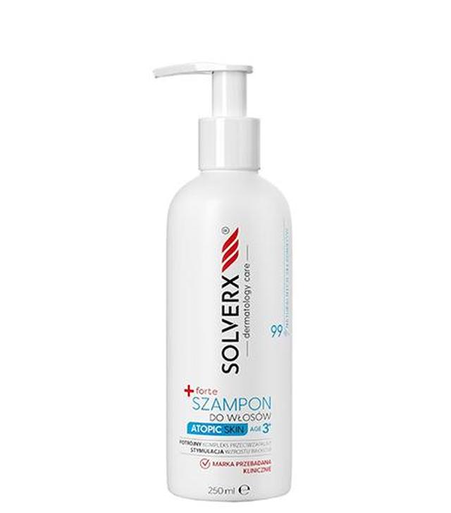 Solverx Atopic Skin Forte Szampon do włosów, 250 ml