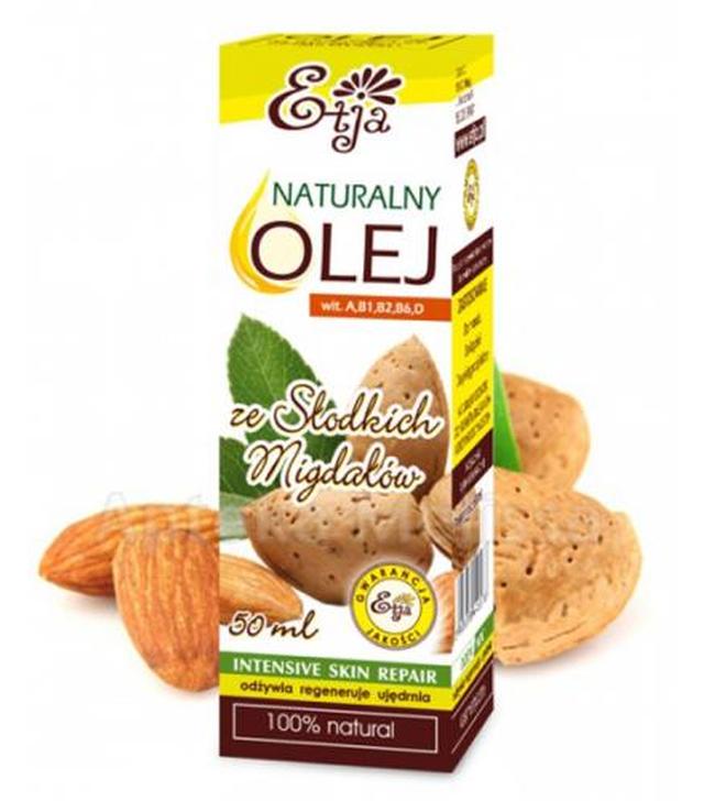 ETJA Naturalny olej ze słodkich migdałów - 50 ml