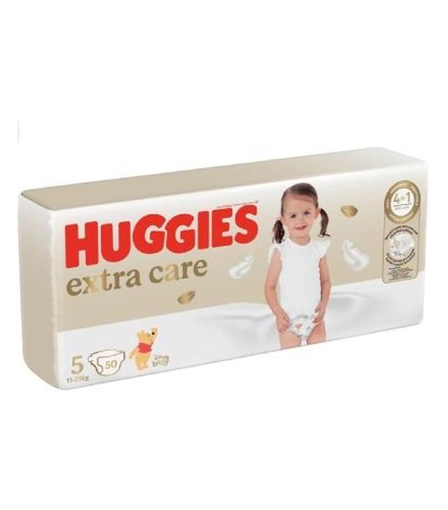 Huggies Extra Care 5 Pieluchy 11-25 kg, 50 sztuk
