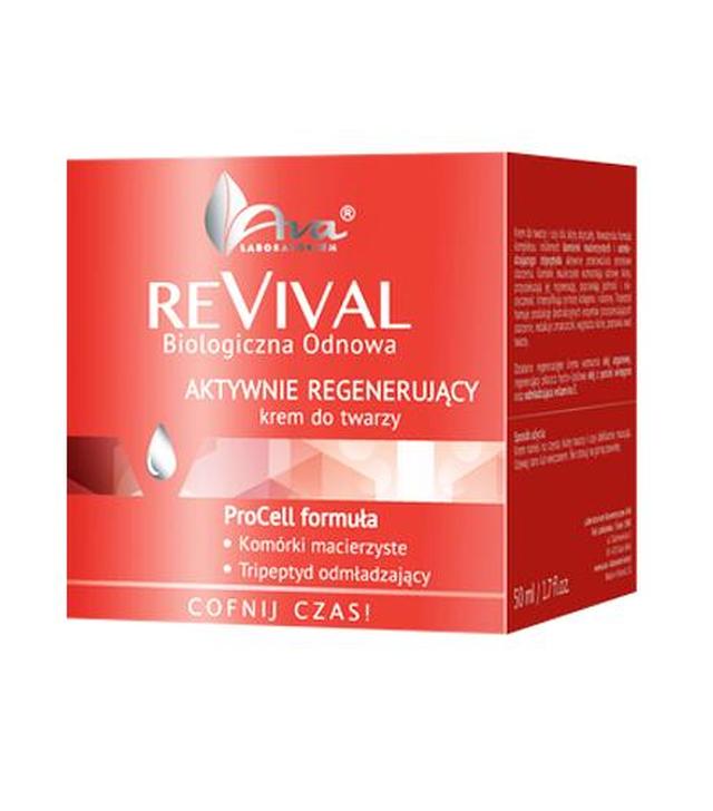 AVA REVIVAL Aktywnie regenerujący krem do twarzy - 50 ml - cena, opinie, właściwości