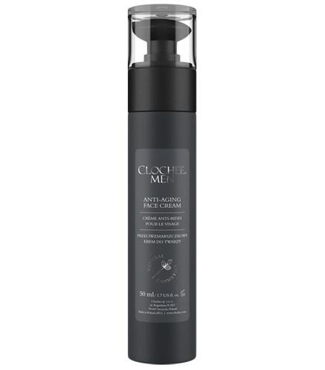 Clochee Men Przeciwzmarszczkowy krem do twarzy - 50 ml - cena, opinie, skład