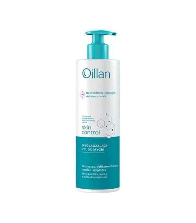Oillan Skin Control Wygładzający żel do mycia twarzy i ciała z 10% mocznikiem, 400 ml