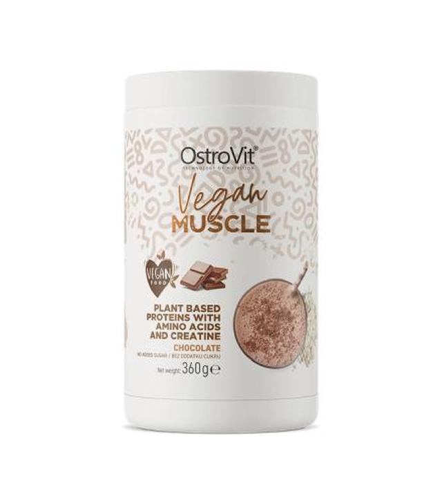 OstroVit Vegan Muscle smak czekoladowy, 360 g