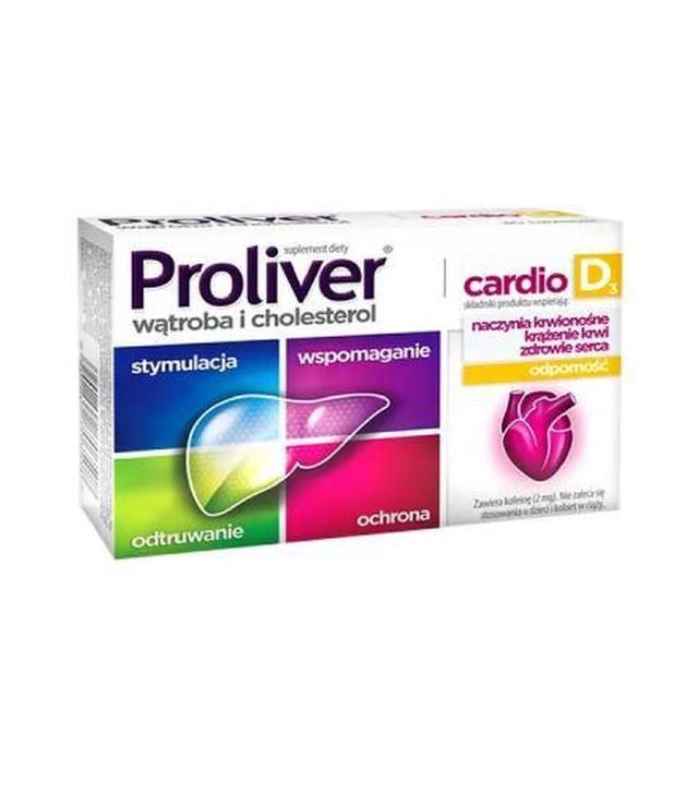 Proliver Cardio D3, 30 tabletek