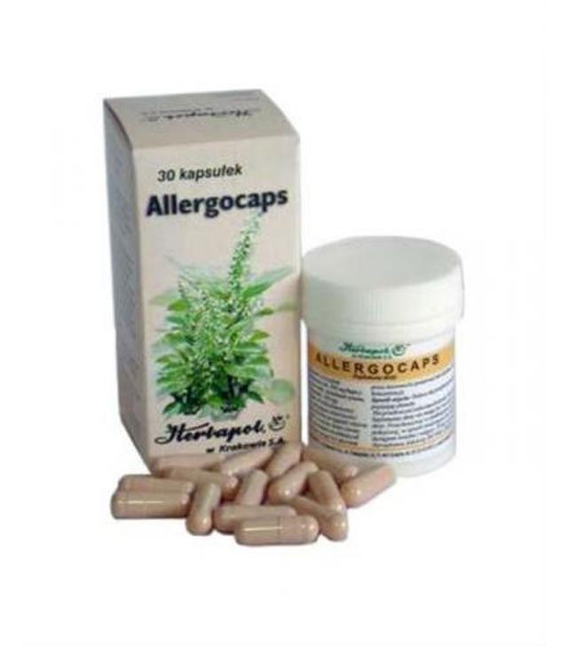ALLERGOCAPS - 30 kaps. Ulga przy objawach alergii. - cena, opinie, dawkowanie