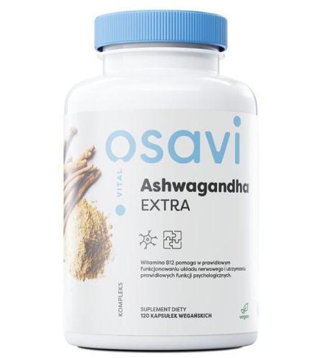 Ashwagandha Extra 400 mg, 120 kapsułek