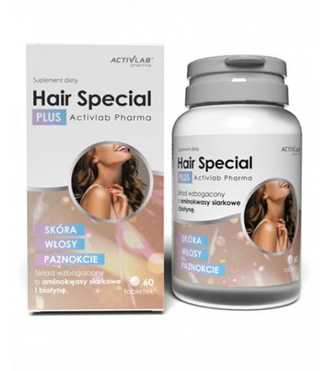 Activlab Hair Special Plus, 60 tabl., cena, opinie, wskazania
