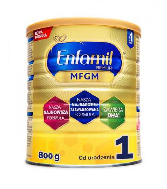 ENFAMIL 1 PREMIUM MFGM 0-6 mcy Mleko modyfikowane w proszku, 800 g