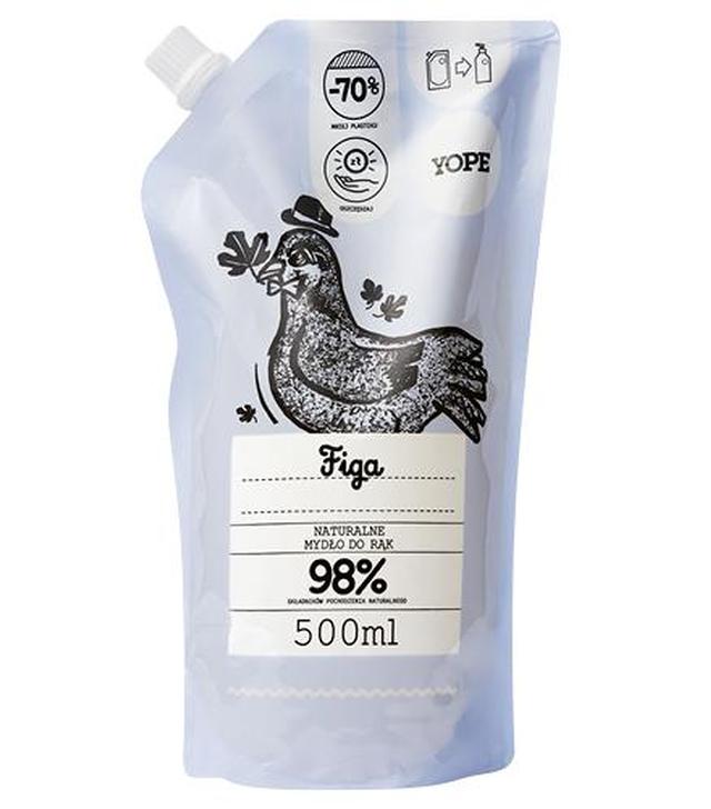 YOPE Figa Mydło w płynie, zapas - 500 ml