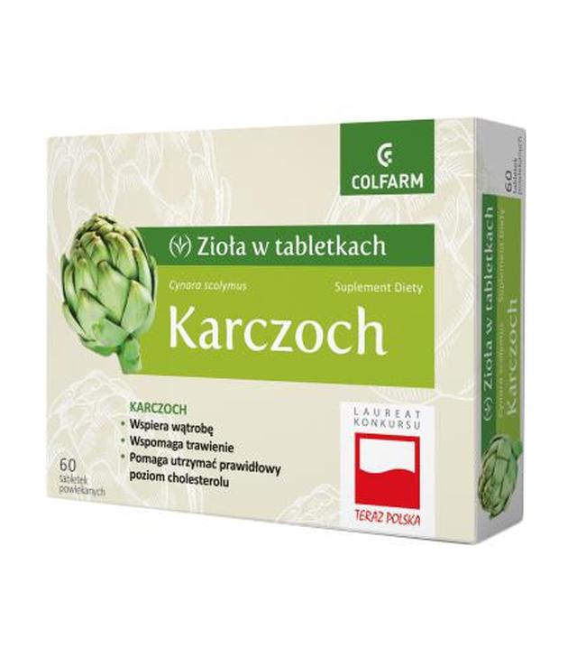 COLFARM Karczoch, 60 tabletek