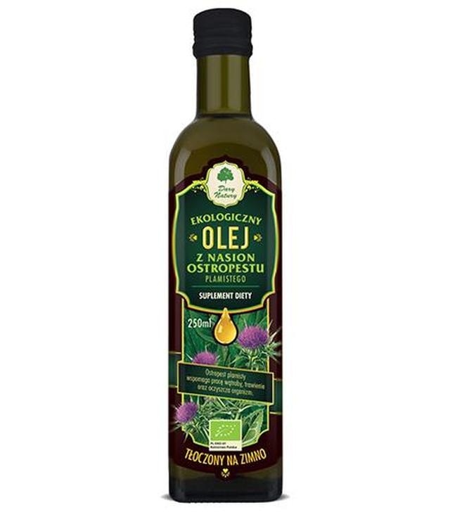 Dary Natury Ekologiczny olej z nasion ostropestu plamistego 250 ml cena, opinie, stosowanie - ważny do 2025-09-03