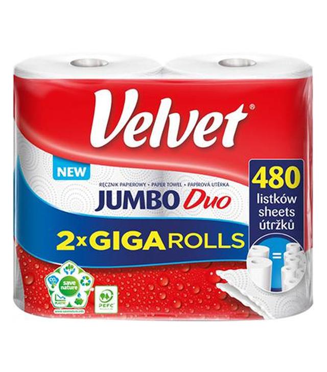 Velvet Jumbo Duo Ręcznik papierowy - 2 szt. - cena, opinie, skład