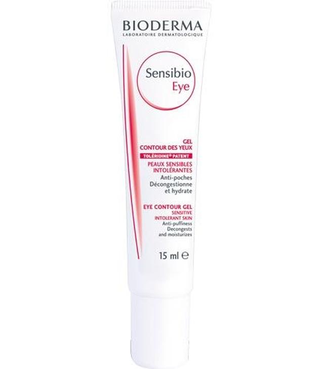 BIODERMA SENSIBIO EYE Kremowy żel pod oczy, 15 ml  - ważny do 2024-12-31