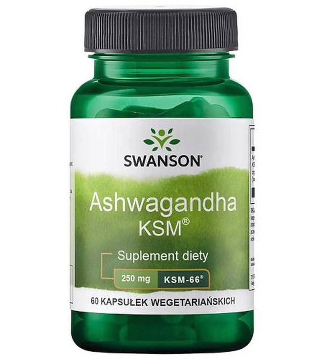 SWANSON ASHWAGANDHA KSM-66 - 60 kaps.