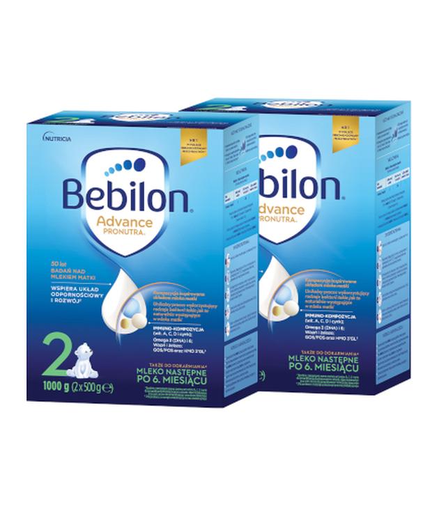 Bebilon 2 Pronutra Advance Mleko następne po 6. miesiącu, 2 x 1000 g