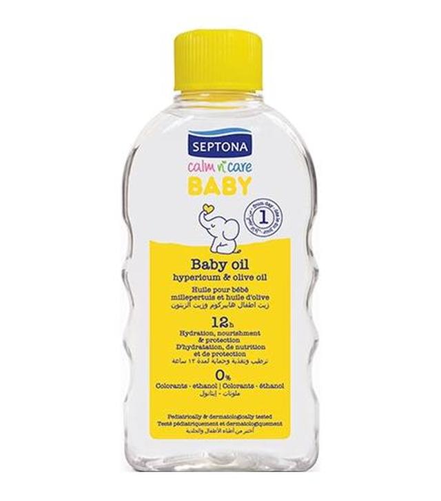 Septona Baby oliwka dla niemowląt z dziurawcem i oliwą z oliwek 200 ml