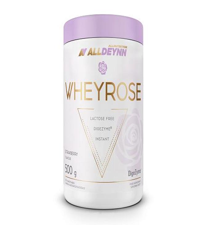 Allnutrition AllDeynn WheyRose Strawberry, 500 g  - ważny do 2025-09-10