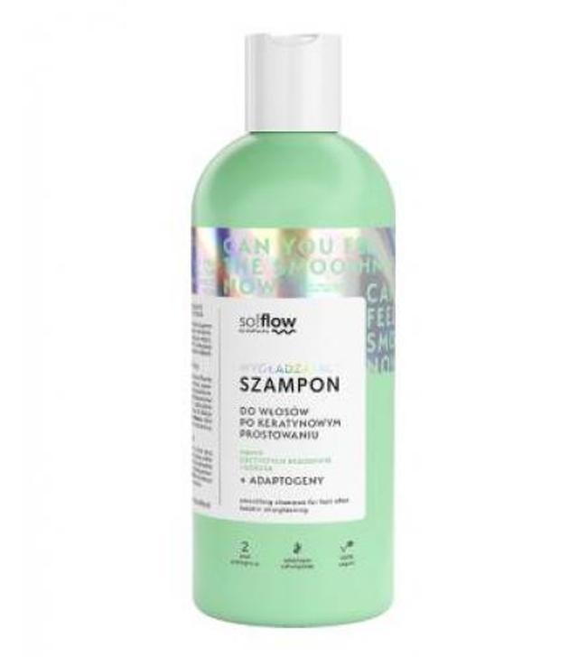 So!Flow, Szampon wygładzający do włosów po keratynowym prostowaniu, 400 ml