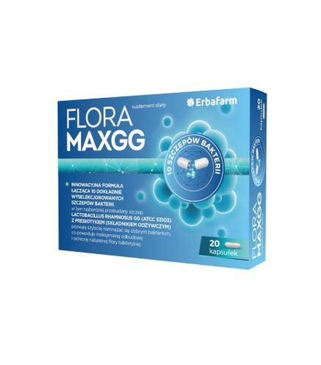 Flora MAXGG, 20 kapsułek