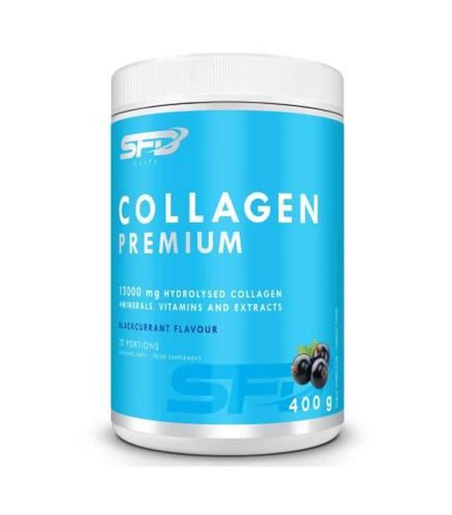 SFD, Collagen Premium blackcurrant, proszek, 400 g
