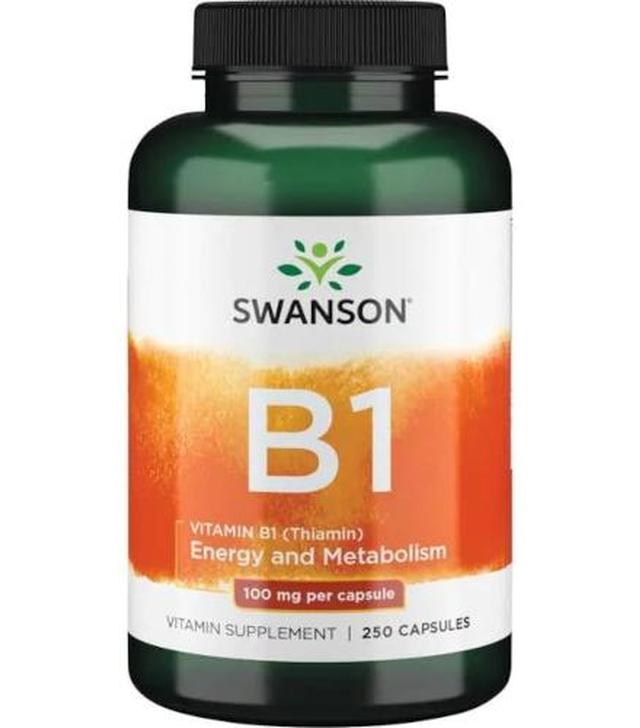 SWANSON Witamina B-1 100 mg - 250 kapsułek