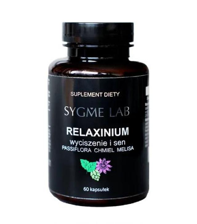 Relaxinium wyciszenie i sen, passiflora, chmiel, melisa kapsułki, 60 sztuk