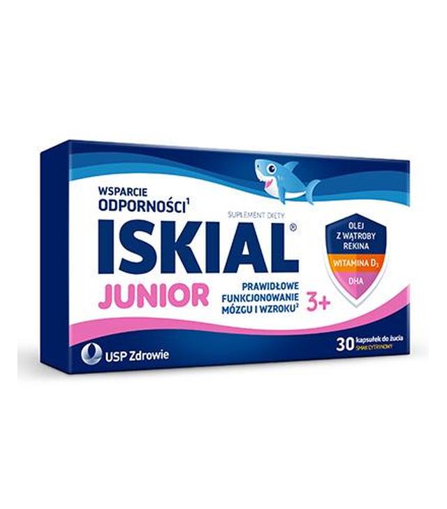 ISKIAL JUNIOR kapsułki do żucia, 30 kapsułek - ważny do 2025-01-08