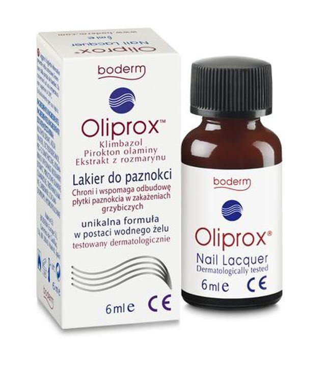OLIPROX Lakier do paznokci przeciwgrzybiczy - 6 ml - cena, opinie, właściwości