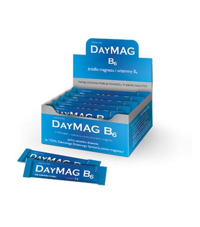 DAYMAG B6 Źródło magnezu i witaminy B6 - 20 sasz.