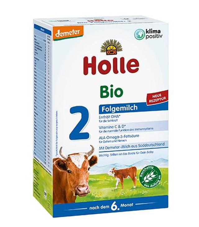 Holle Bio Mleko 2 dla niemowląt powyżej 6 miesiąca życia, 600 g, cena, opinie, właściwości