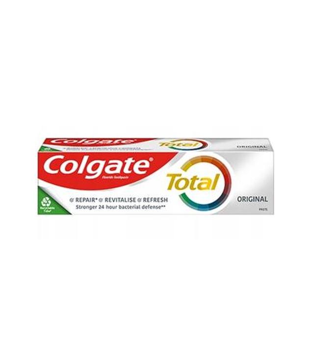 COLGATE TOTAL Original pasta do zębów - 75 ml - cena, opinie, właściwości