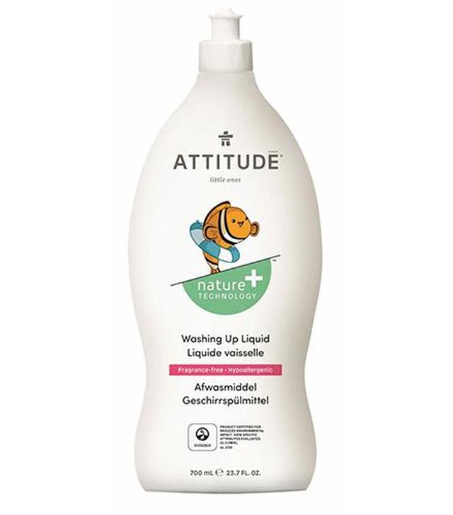 Attitude Płyn do mycia butelek i akcesoriów dziecięcych bezzapachowy, 700 ml, cena, opinie, skład