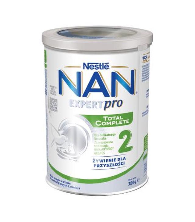 Nestle Nan ExpertPro Total Complete 2, mleko następne dla niemowląt po 6. miesiącu, 380 g