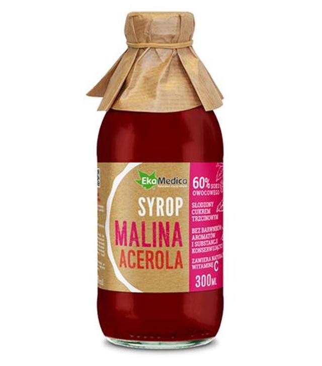 EKAMEDICA MALINA ACEROLA Syrop - 300 ml