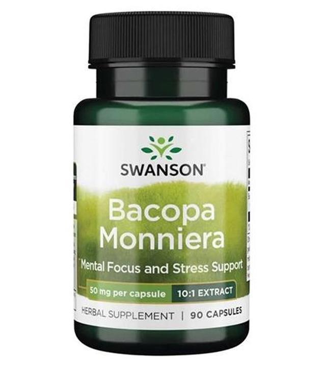SWANSON Bacopa Monniera Extract 50 mg - 90 kaps.