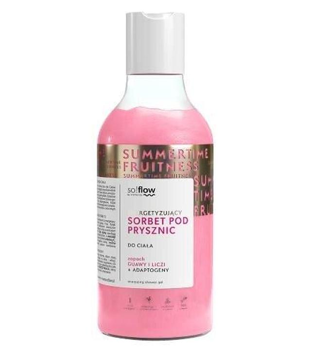 Vis Plantis So!Flow Sorbet pod prysznic Guava i Liczi, 400 ml