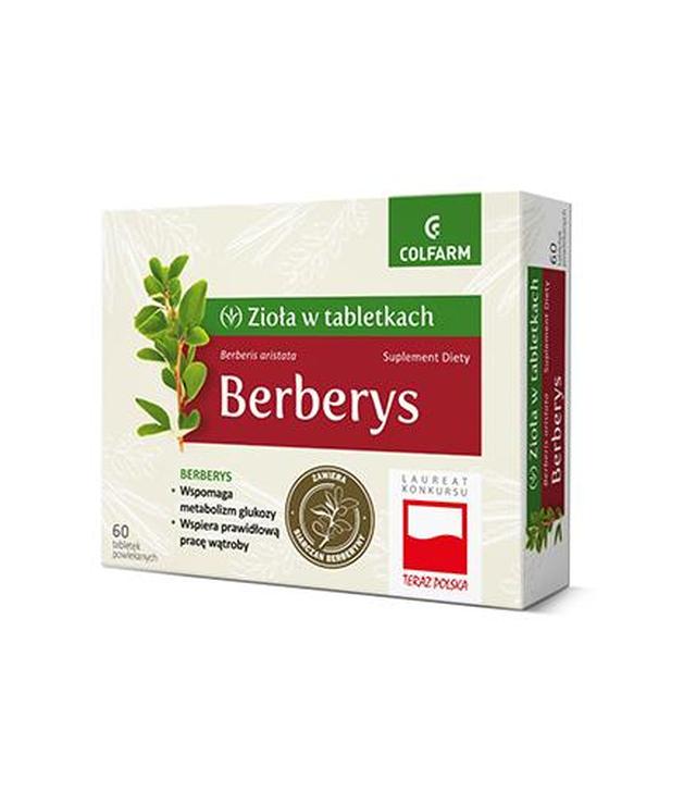 Colfarm Berberys, 60 tabletek powlekanych