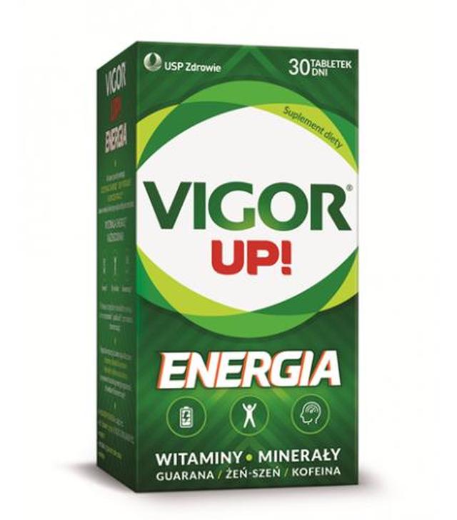 Vigor Up! Energia, tabletki, 30 sztuk