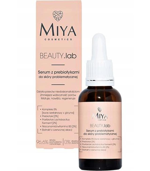 Miya Beauty.lab Serum z prebiotykami do skóry problematycznej, 30 ml, cena, opinie, skład