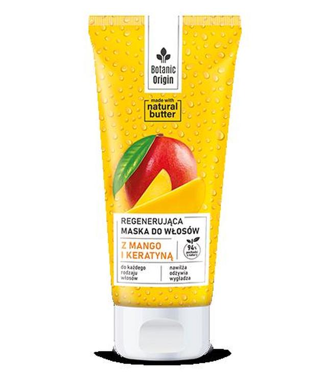 Ideepharm Botanic Origin Maska do włosów regenerująca z mango i keratyną 200 ml