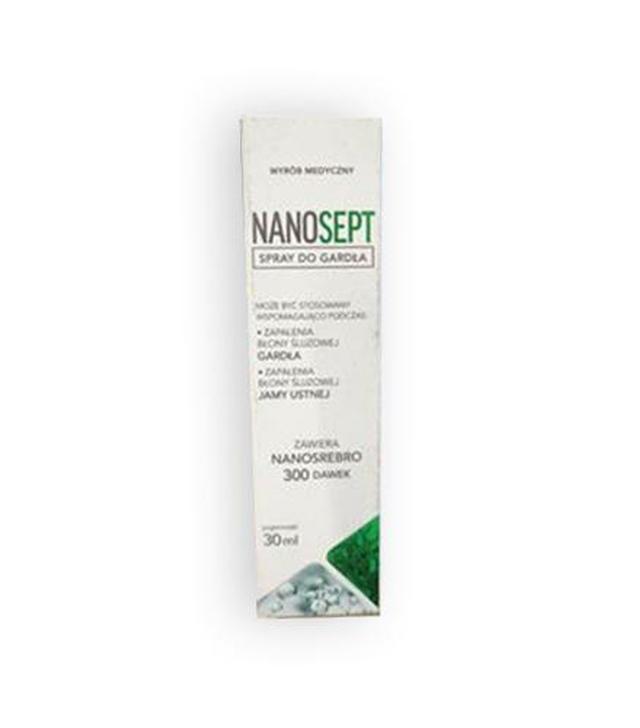 Nanosept Spray do gardła, 30 ml