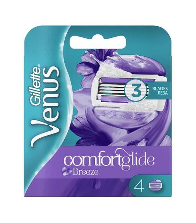 Gillette Venus 3 Comfort Glide Breeze Wkład do maszynki do golenia, 4 szt., cena, opinie, skład