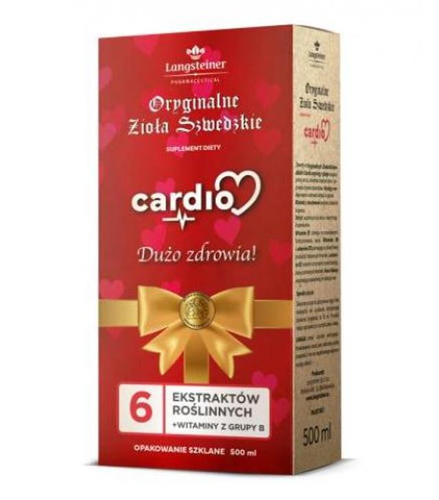Langsteiner, Oryginalne Zioła Szwedzkie, Cardio, 500 ml