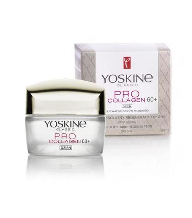 Yoskine Pro collagen 60+ Krem absolutny regenerator skóry na dzień cera sucha - 50 ml - cena, opinie, właściwości