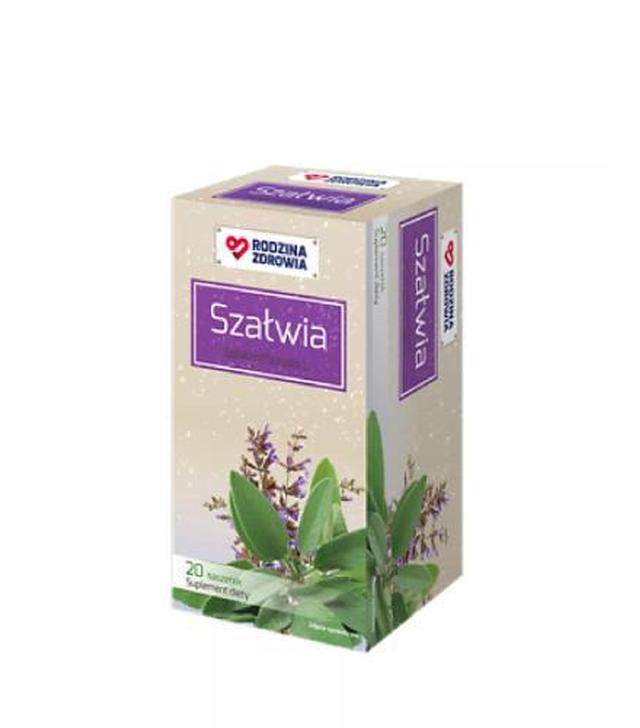 Rodzina Zdrowia, Szałwia, saszetki, 20 sztuk
