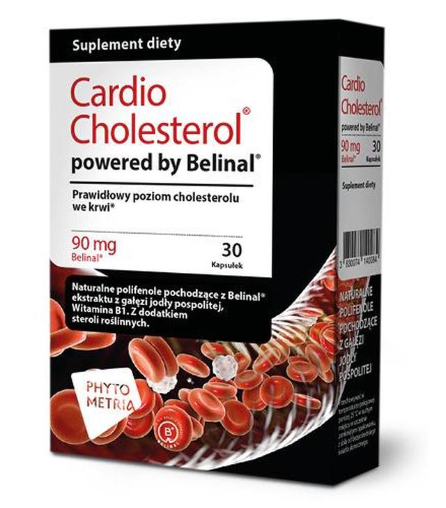 Cardio Cholesterol® powered by Belinal® 90 mg, 30 kapsułek
