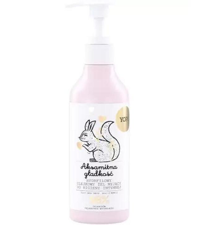 Yope Aksamitna Gładkość hydrofilowy olejkowy żel myjący do higieny intymnej, 250 ml